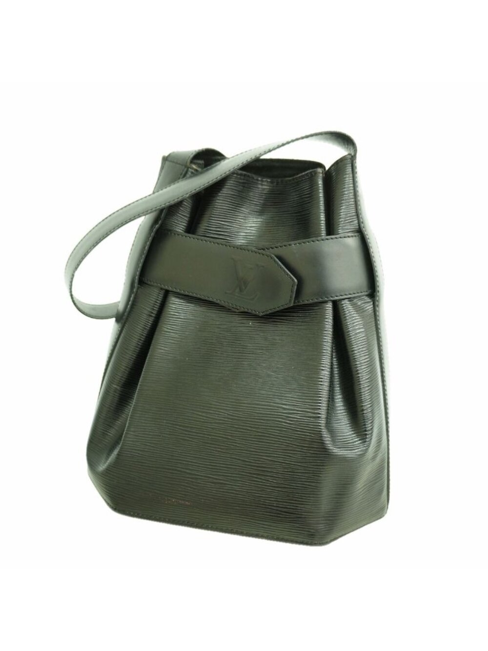 Louis Vuitton Shoulder Bag Epi Sac D'epaule PM Noir